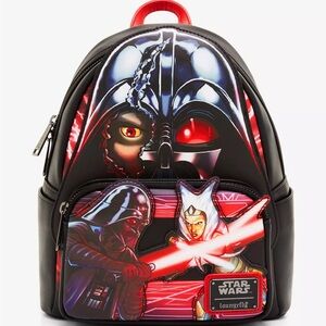 Loungefly Star Wars Ahsoka & Darth Vader Duel Mini Backpack - BoxLunch Exclusive